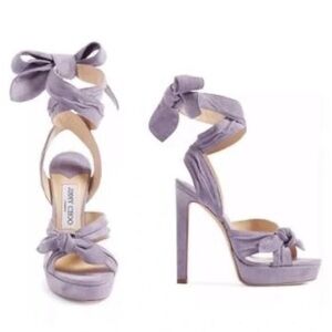 Jimmy Choo Vixen 35.5 Periwinkle Blue lavender